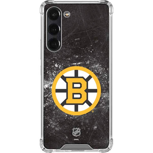 NHL Boston Bruins Iced Galaxy S23 FE Clear Case